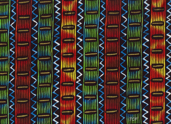 Serengeti Stripe Gold 1yd.34"